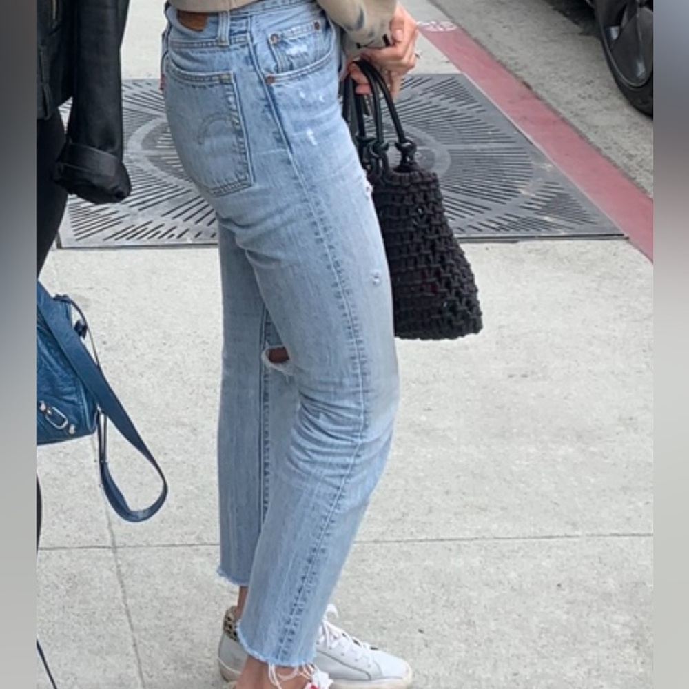 Levi’s 501 worn in